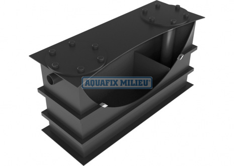 Vetafscheider, HDPE, Bovengronds