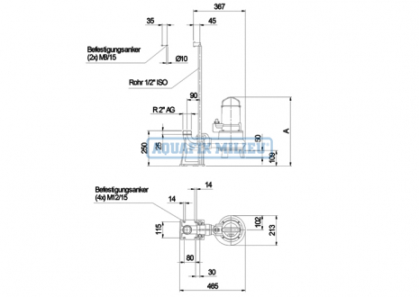 aquafix-dompelpomp-type-tp30m10-tekening