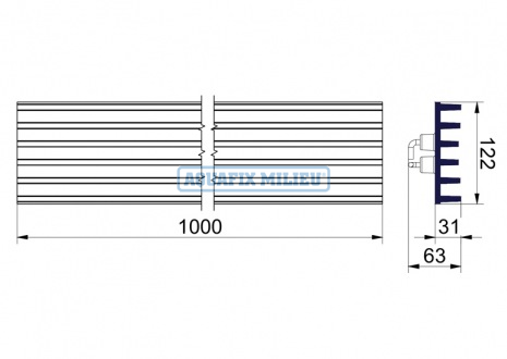 hydrotec-hydroline-aquafix-l-1000-tekening