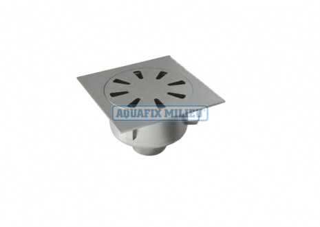 P005 vloerput RVS floordrain