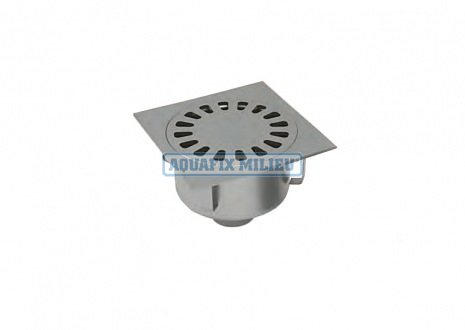 P025 vloerput RVS floordrain