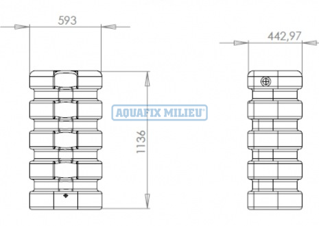 regenton-200-liter-tekening