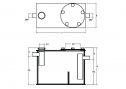 5-vetafscheider-pe-klein-rechthoekig-grease-separator